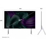 LG 樂金 OLED97M5PCA 97吋 OLED evo M5 4K 無線智能電視